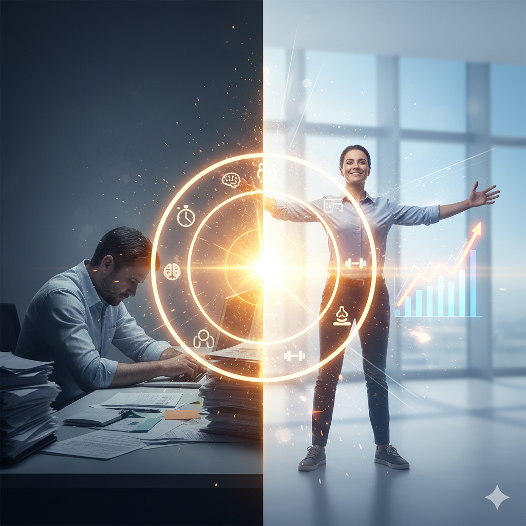 De 15-minutenrevolutie: hoe je burnout verslaat en je ware potentieel ontsluit met micro-sprints